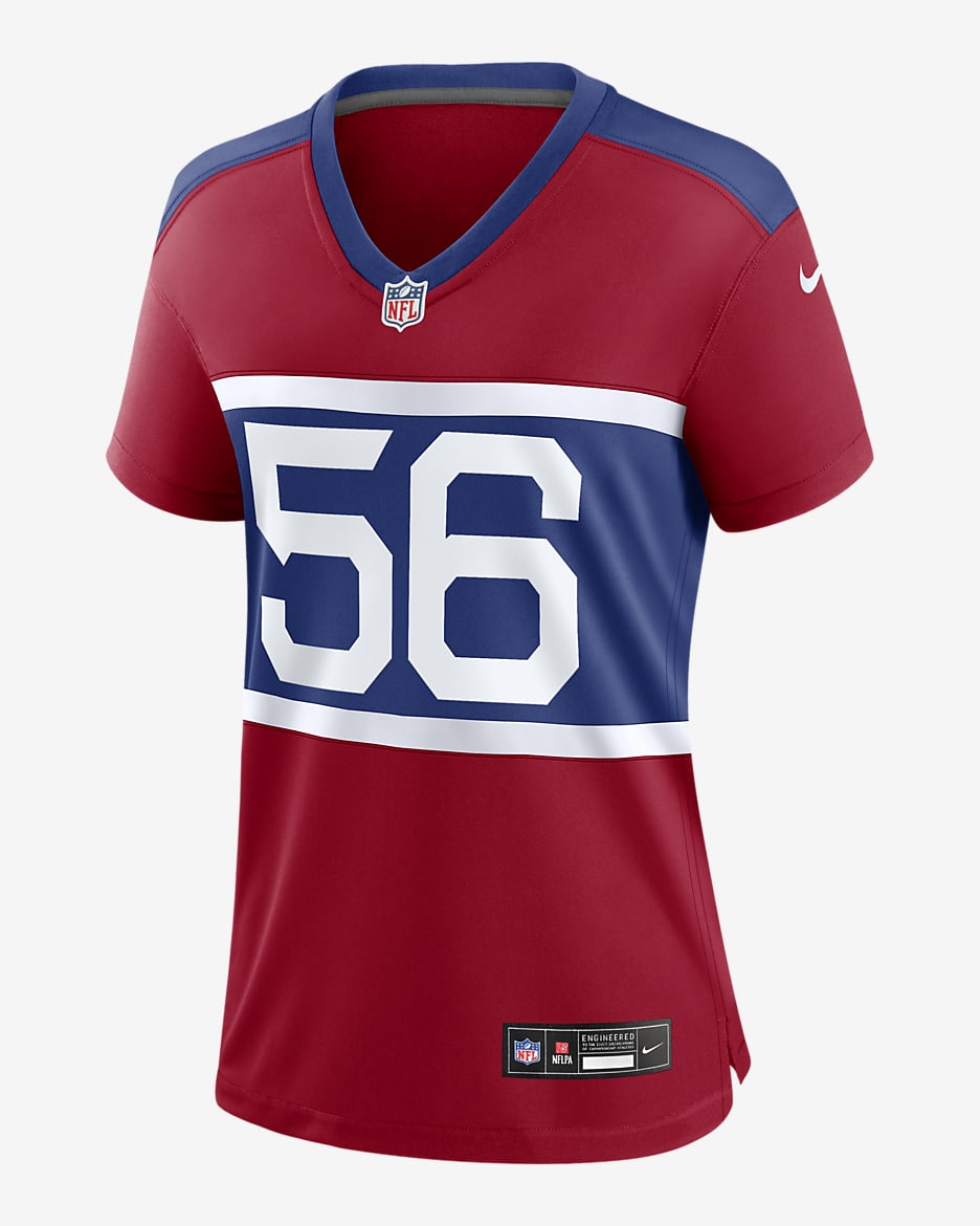 Nike giants color rush jersey best sale